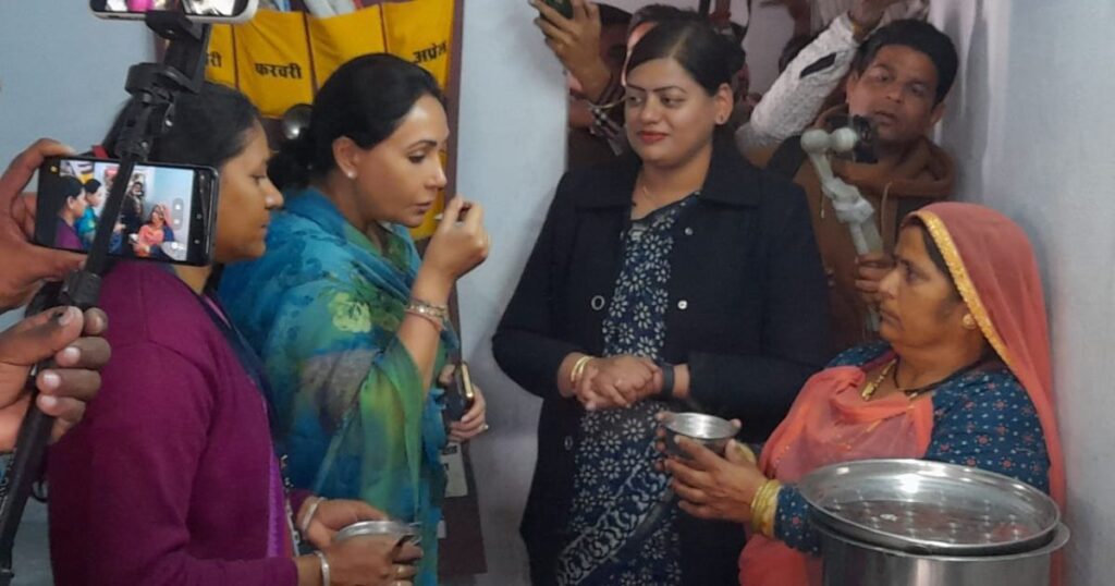 Deputy CM inspected Anganwadi center in Ajmer.