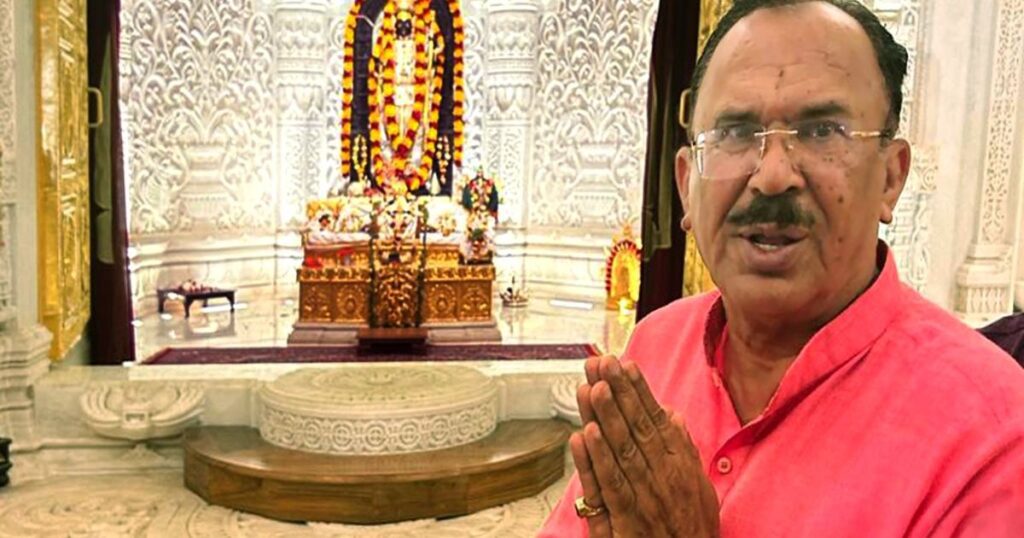 Rajasthan Assembly Speaker Shri Vasudev Devnani visited Shri Ram Temple in Ayodhya