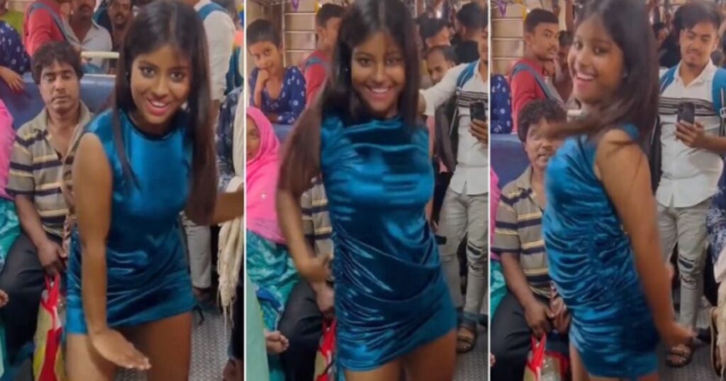 Video of girl dancing in local train is going viral